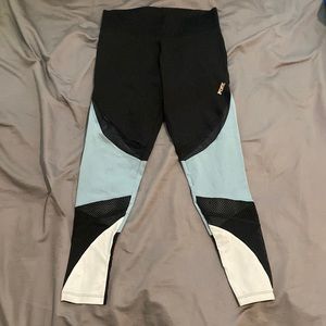 PINK by Victoria Secret Ultimate Women’s Leggings Blue and Black Size Small